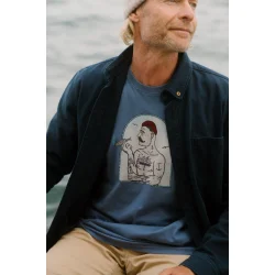 LAKOR No Smoking t-shirt - bering sea 