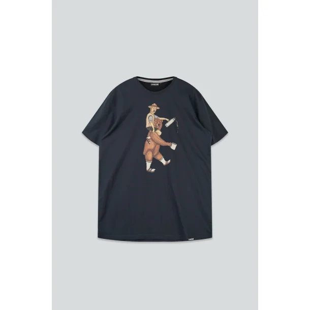 LAKOR Nordic ber Final T-shirt - Moonless night