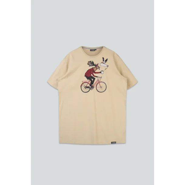 LAKOR OFF to Work T-shirt - White Pepper 