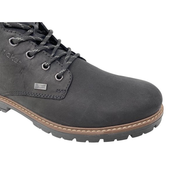 Rieker stvle m. uldfoer og tex - sort 