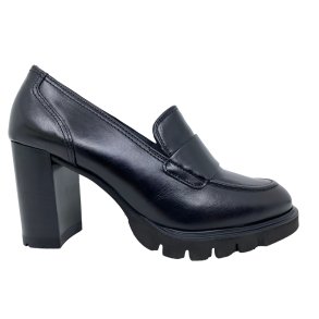 Paul Green loafer m. hl - black 3784-004