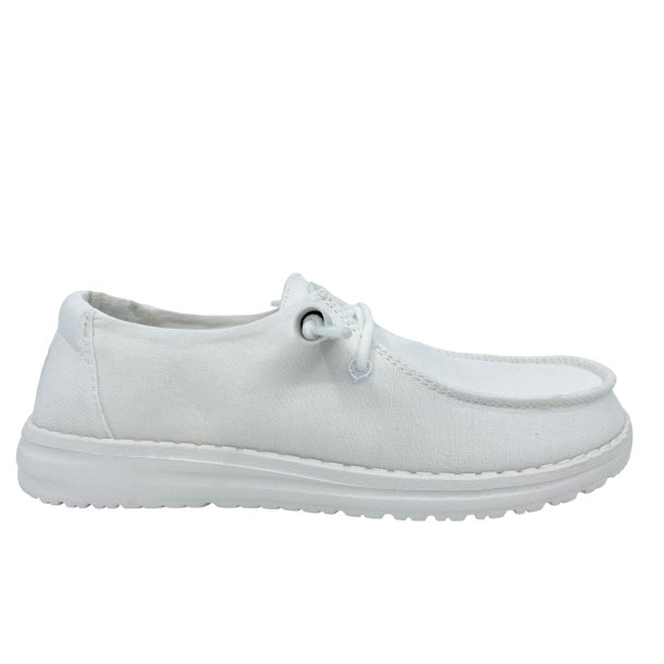 HeyDude mokkasin - white 40063-100