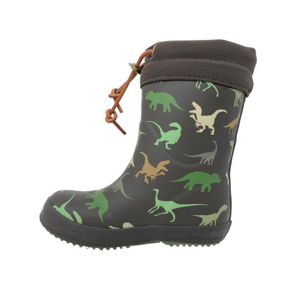 Bisgaard thermo gummistvle - brown dino 92009999