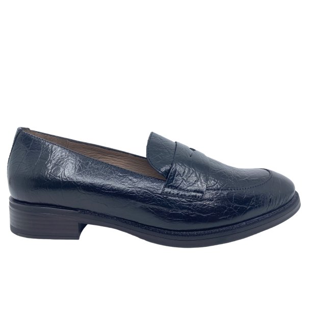 Wonders loafer - black A-7251