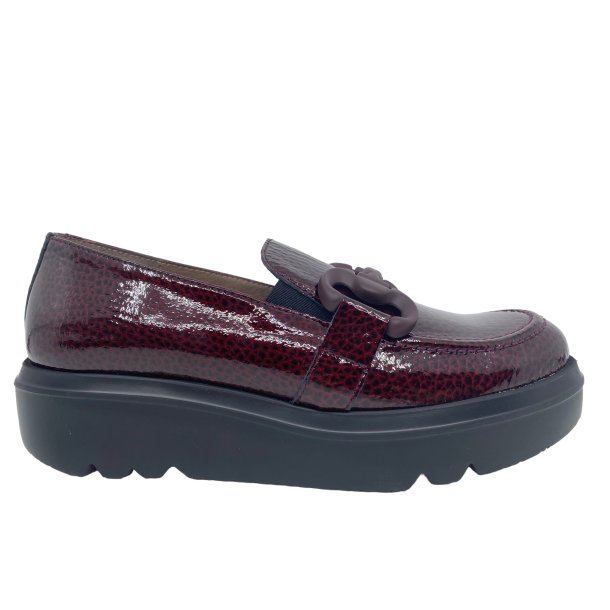 Wonders loafer - vino A-2821
