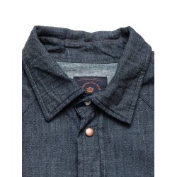 Blue de Gnes Pietro Shirt - rinse wash