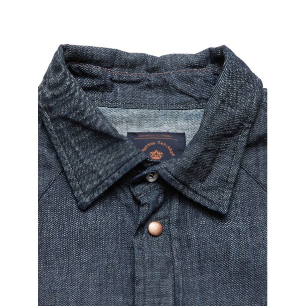 Blue de Gnes Pietro Shirt - rinse wash