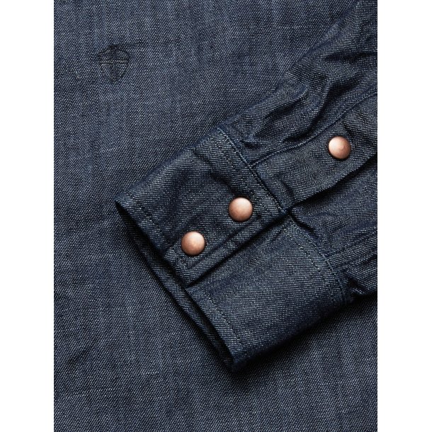 Blue de Gnes Pietro Shirt - rinse wash