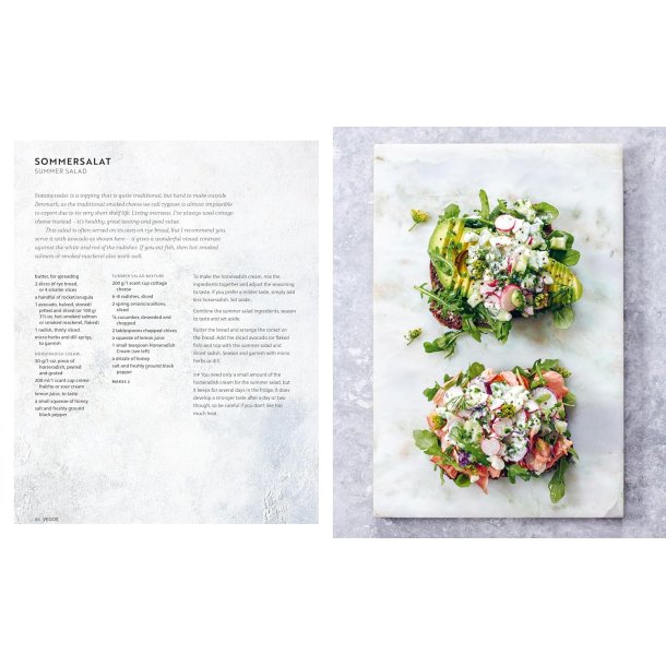 Sm�rrebr�d Scandinavian open sandwiches - Bront� Aurell (bog) 