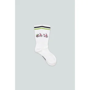 LAKOR Red Puch str�mper - white 