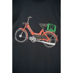 LAKOR Red Maxi t-shirt - moonless night 