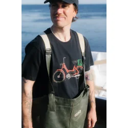 LAKOR Red Maxi t-shirt - moonless night 