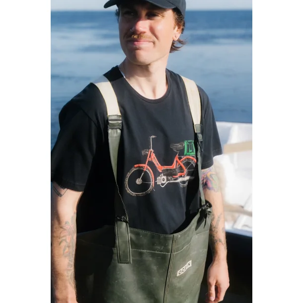 LAKOR Red Maxi t-shirt - moonless night 