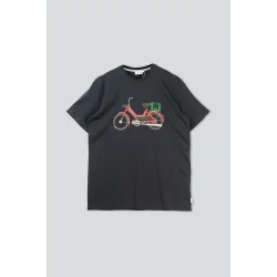 LAKOR Red Maxi t-shirt - moonless night 