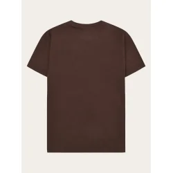 Knowledge Cotton Basic tee -  shaved chocolate 1010113