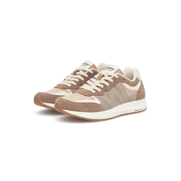 Woden sneakers - coffee/cream WL677