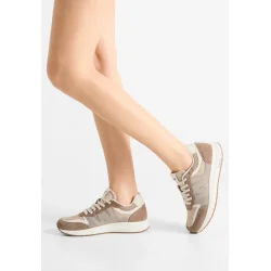 Woden sneakers - coffee/cream WL677