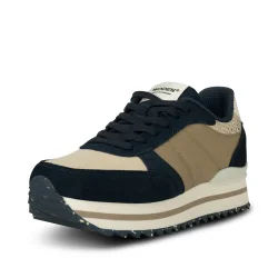 Woden Ronja plateau - navy multi