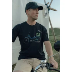 LAKOR Ocean Maxi T-shirt - Moonless night