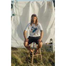 LAKOR Surfs Up T-shirt - Star white 