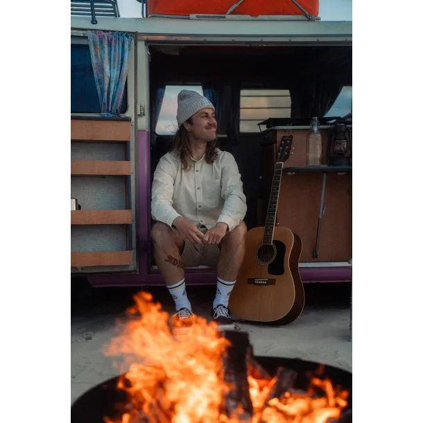 LAKOR Linus Light Shirt - Offwhite/Undyed