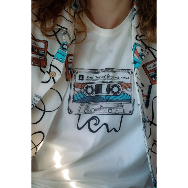 LAKOR Road Trippin Rhythms t-shirt - Star white