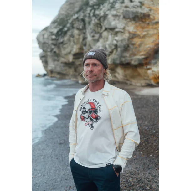 LAKOR Roadkills' Race Club t-shirt - Star white