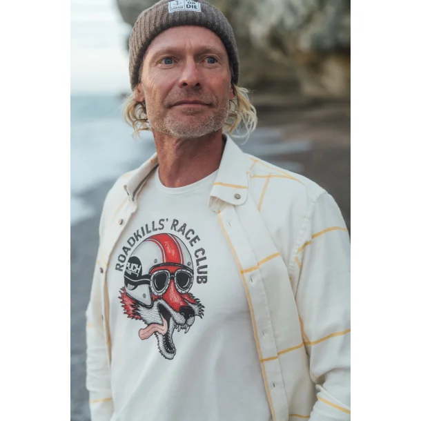 LAKOR Roadkills' Race Club t-shirt - Star white