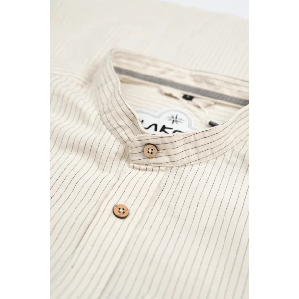 LAKOR Linus Light Shirt - Offwhite/Undyed