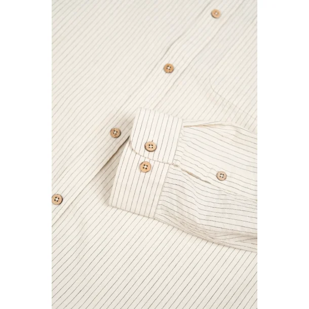 LAKOR Linus Light Shirt - Offwhite/Undyed