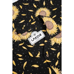 Lakor Sunflower short sleeve shirt - Moonless night