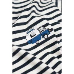 LAKOR Ahoj! Mini Ocean Camper T-shirt - blueberry 