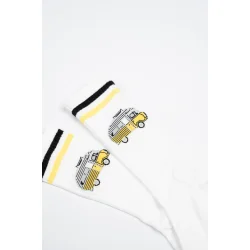 LAKOR Sun Camper socks - white