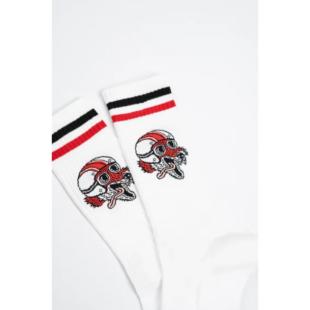 LAKOR Roadkill socks - white 