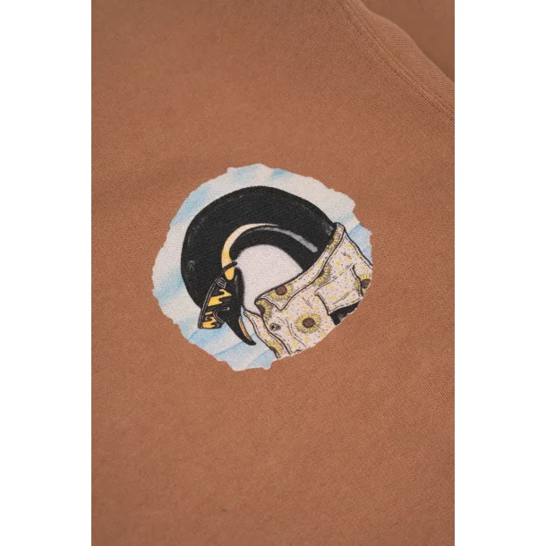 LAKOR Pool Party Penguin Crewneck - Patridge 