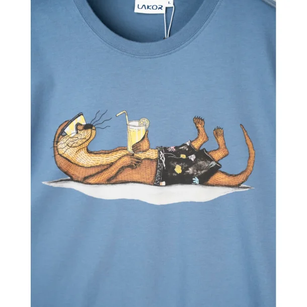 LAKOR An Otter Vacation t-shirt - bering sea