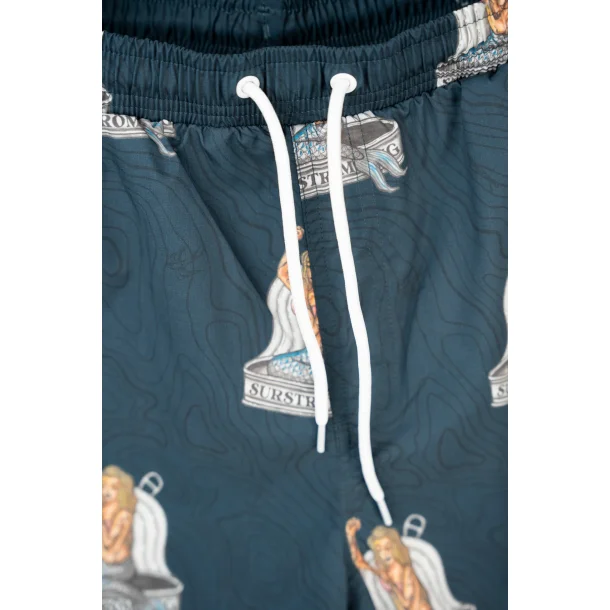 LAKOR Save the mermaids swim shorts - midnight navy 
