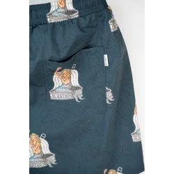 LAKOR Save the mermaids swim shorts - midnight navy 