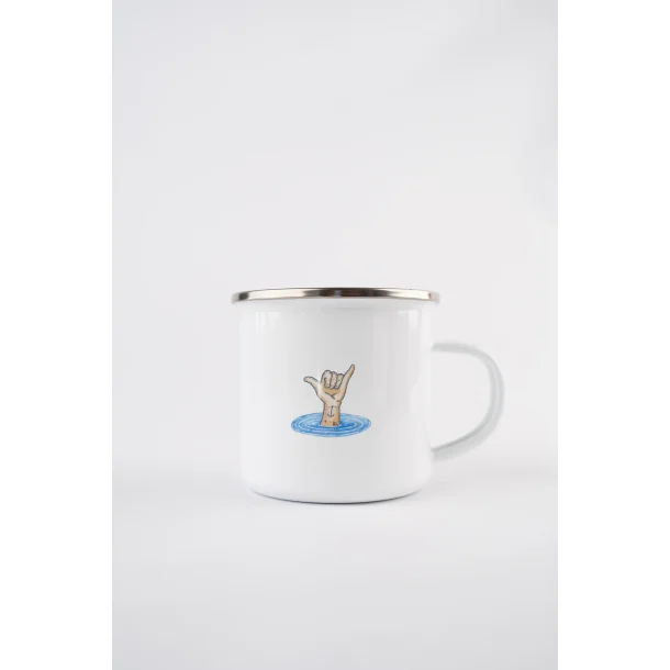 LAKOR Shark Shaka emaljekrus 