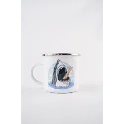 LAKOR Shark Shaka emaljekrus 