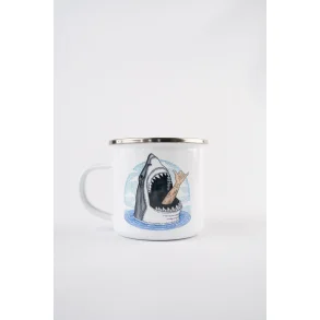 LAKOR Shark Shaka emaljekrus 