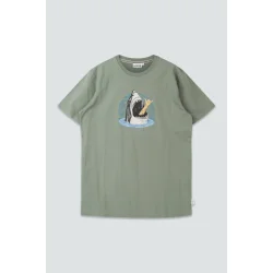 LAKOR Shark Shaka t-shirt - seaspray 
