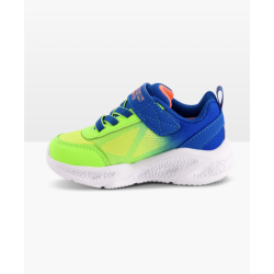 SKECHERS S-Lights Meteor-Lights Krendox Sneaker 401495N - bl/grn 