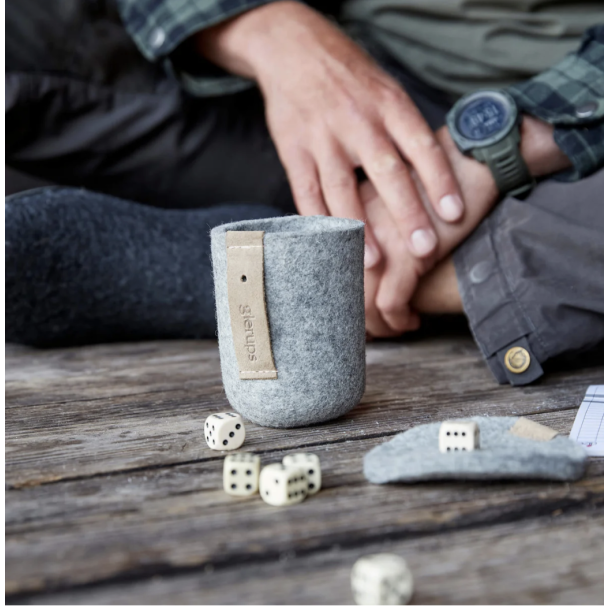 Glerups Quietzy Single s�t - Koksgr� 