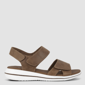 Green Comfort sandal Leaf Lucy - Cognac 422004Q30