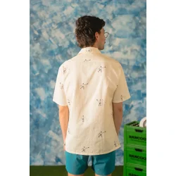 LAKOR Sport cola Campingsport short sleeve shirt - star white 
