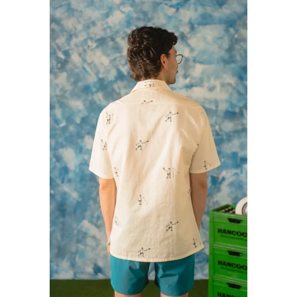 LAKOR Sport cola Campingsport short sleeve shirt - star white 