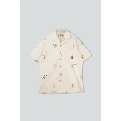 LAKOR Sport cola Campingsport short sleeve shirt - star white 