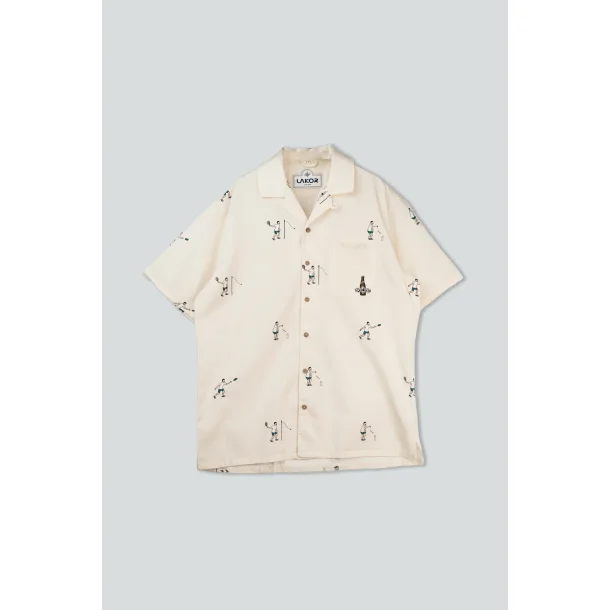 LAKOR Sport cola Campingsport short sleeve shirt - star white 