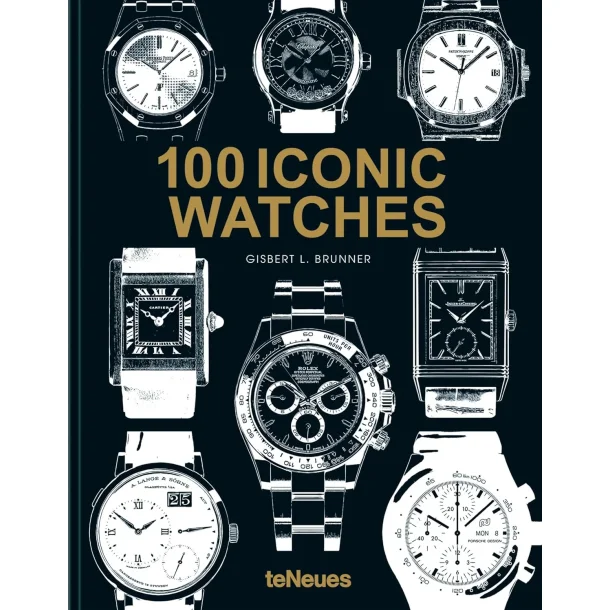 Table book - 100 iconic watches, Gisbert L Brunner (bog) 
